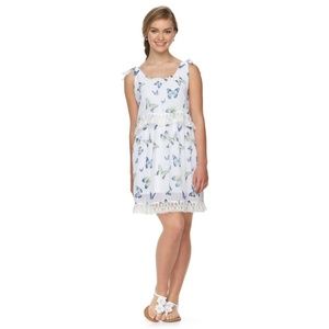 Disney by Colleen Atwood | "Alice" Junior Girl's Spring Butterfly Sundress M
